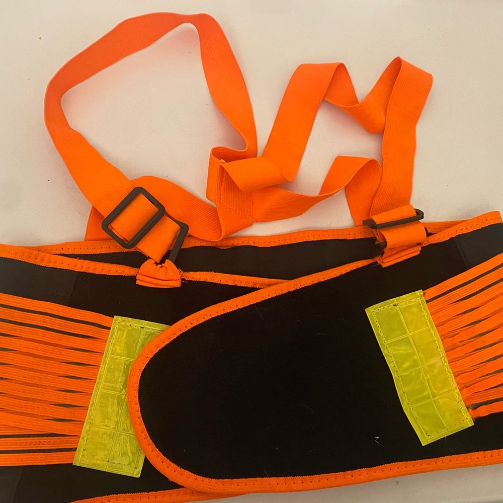 Western Safety Black Support Belt